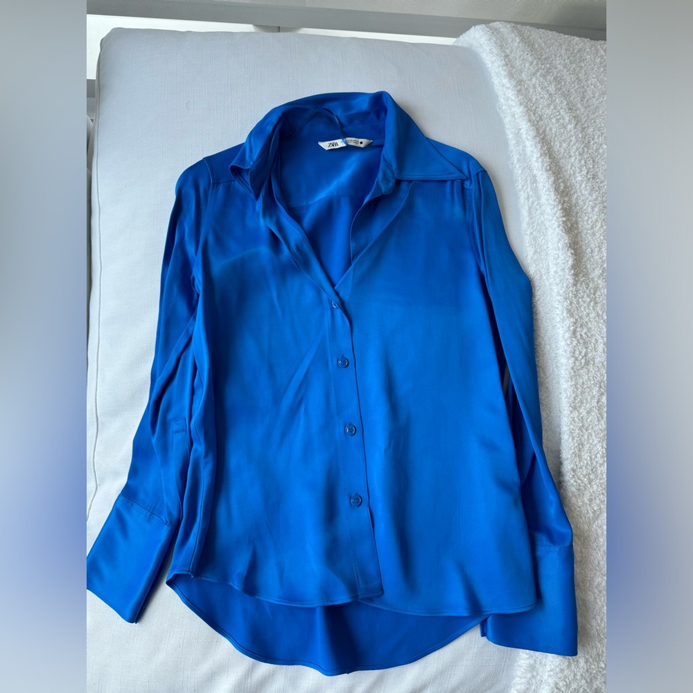 Zara Royal Blue button down